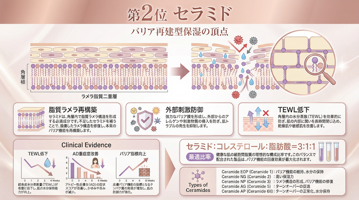 第2位　| 【医師解説】乾燥肌を救う保湿成分ランキング2026