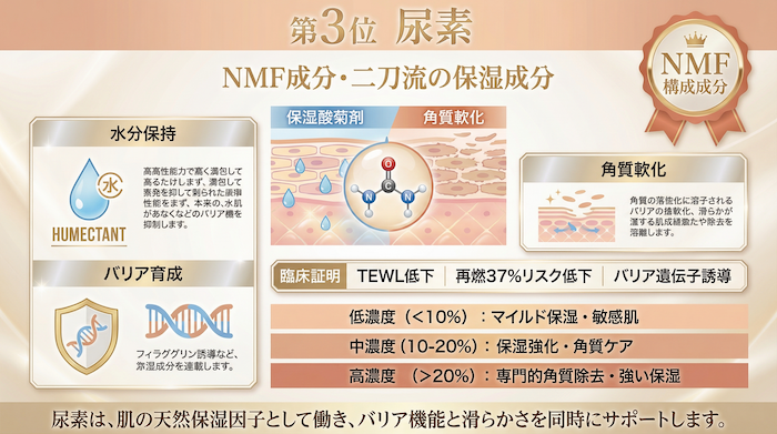 第3位| 【医師解説】乾燥肌を救う保湿成分ランキング2026