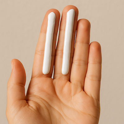 Two-Finger Rule（二指法）：美容外科・美容皮膚科 青い鳥