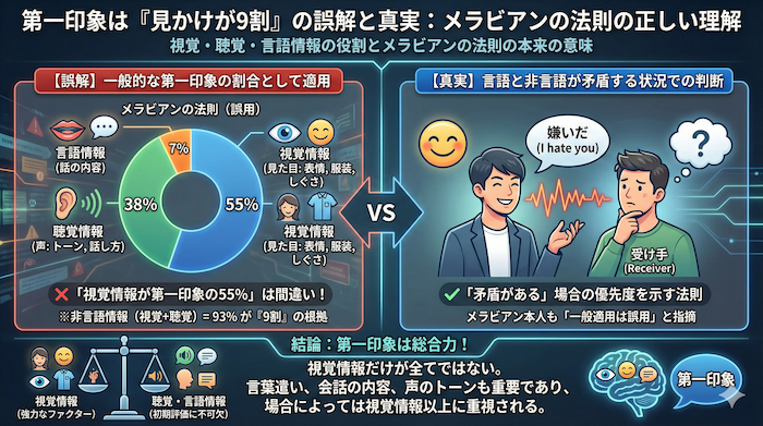 第一印象は見た目が9割?