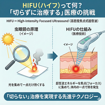 HIFUのメカニズム