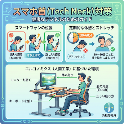 Tech Neckの予防法