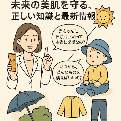 0歳からのUVケア