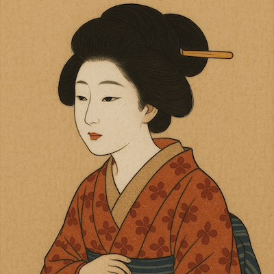 江戸時代の女性の姿