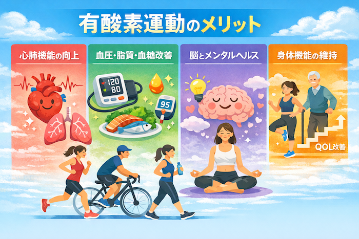 有酸素運動の健康効果