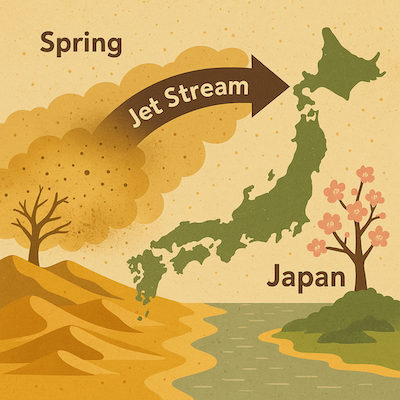 黄砂イメージ画像