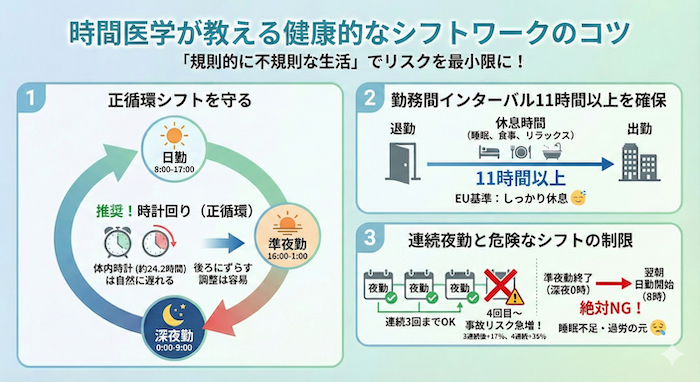 シフトワークのコツ