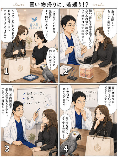 港区のショッピングスレッド（ショッピングリフト）｜内出血・腫れ
